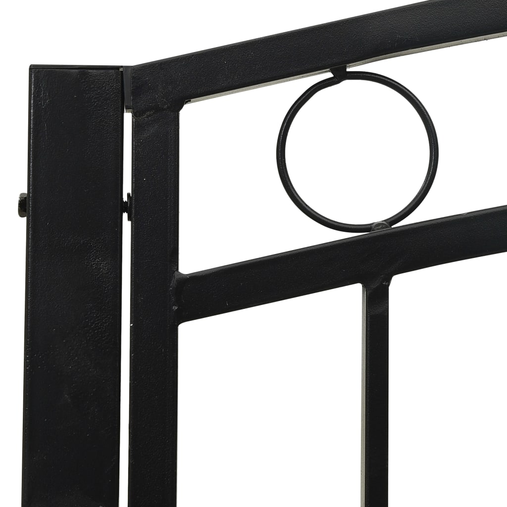 Garden Bench With A Table 125 Cm Steel