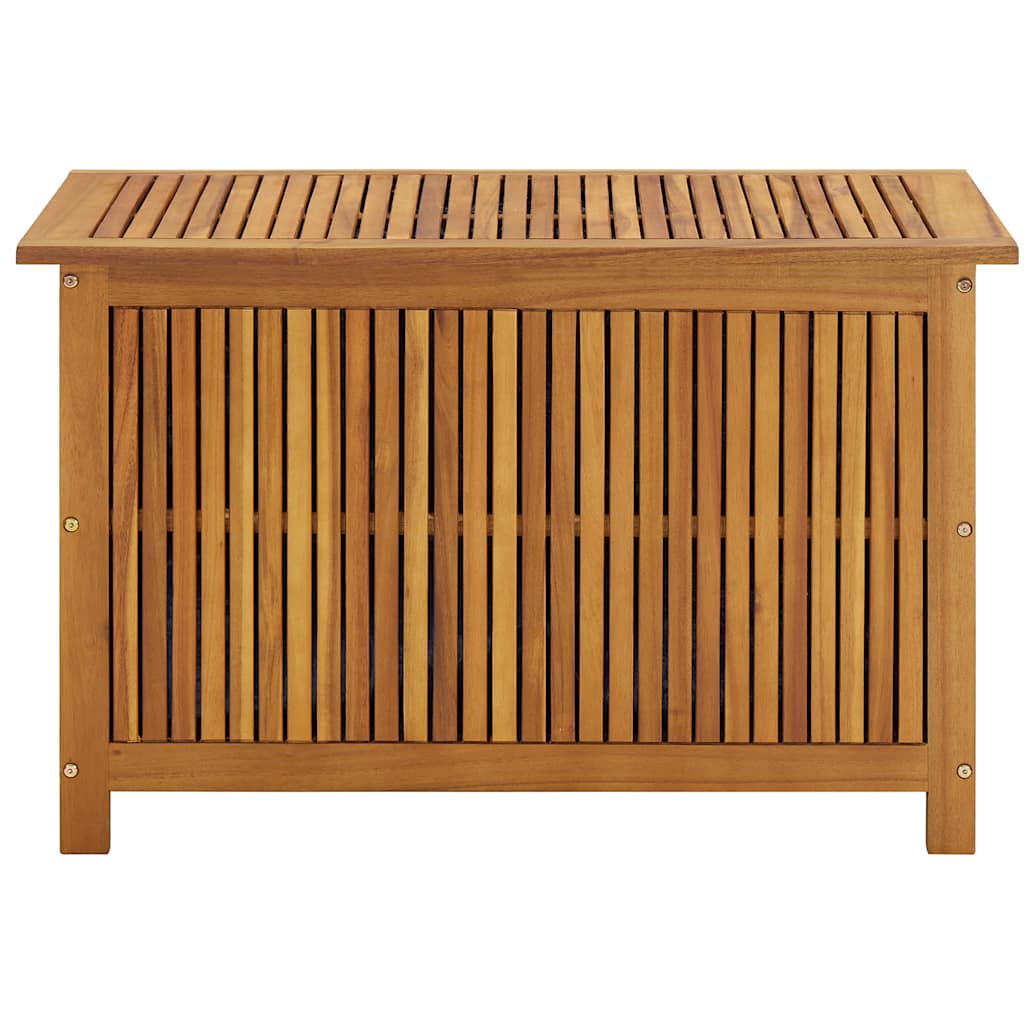 Garden Storage Box Solid Acacia Wood