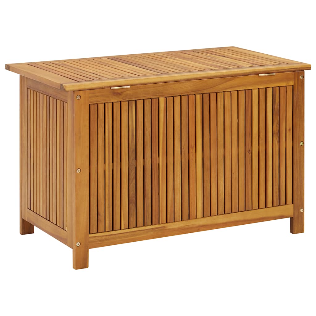 Garden Storage Box Solid Acacia Wood