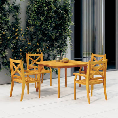 Garden Table Solid Wood Acacia