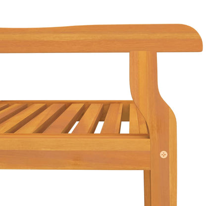 Outdoor Dining Chairs 2 Pcs Solid Wood Acacia
