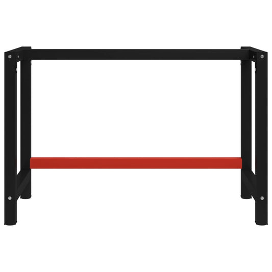Work Bench Frame Metal Black And Red