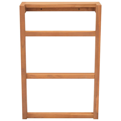 Towel Racks 2 Pcs Solid Teak Wood