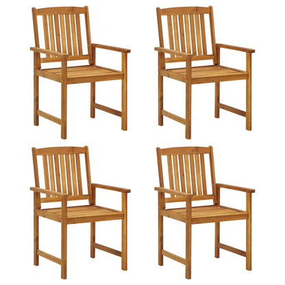 Garden Chairs 6 Pcs Solid Wood Acacia