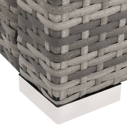 Double Sun Lounger Poly Rattan