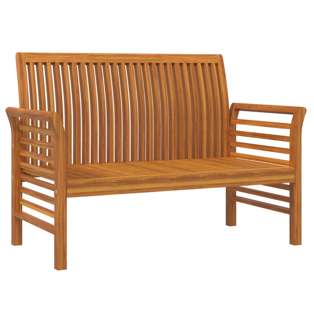 Sofa Bench With Cushions Solid Wood Acacia