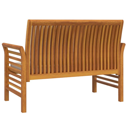 Sofa Bench With Cushions Solid Wood Acacia