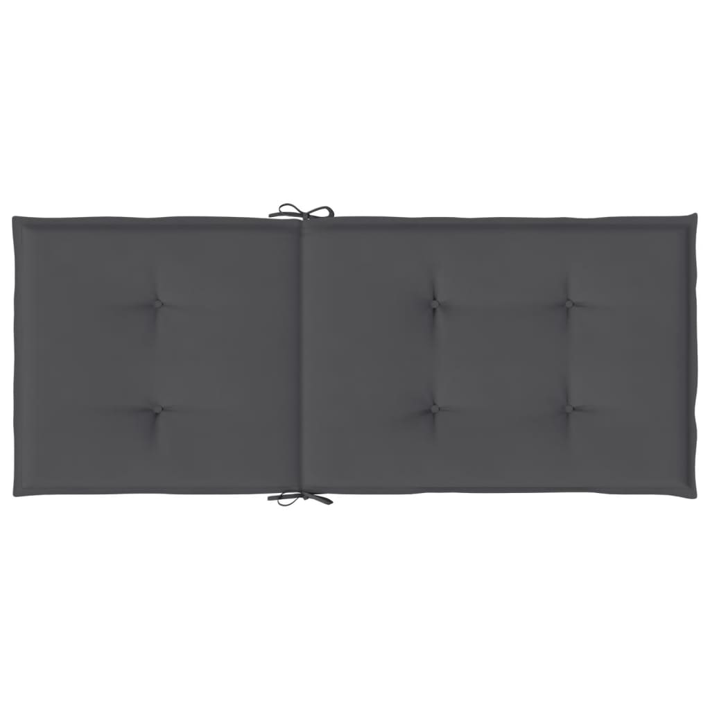 Garden Highback Chair Cushions 6 Pcs Fabric