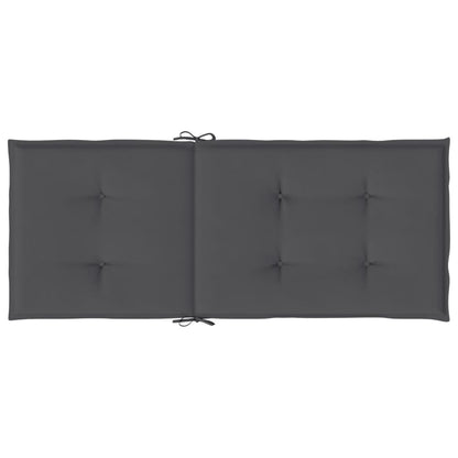 Garden Highback Chair Cushions 6 Pcs Fabric