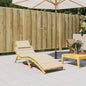 Sun Lounger Cushion 186X58X4Cm Oxford Fabric