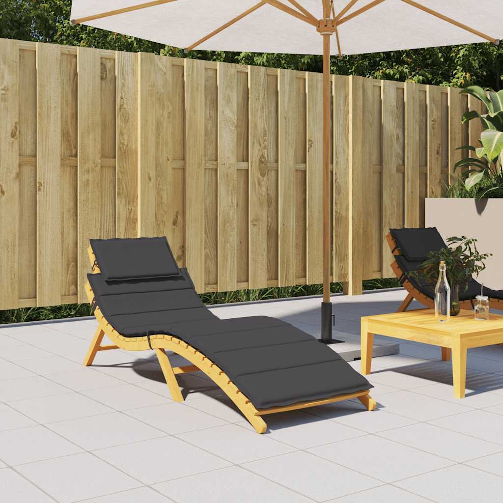 Sun Lounger Cushion 186X58X4Cm Oxford Fabric
