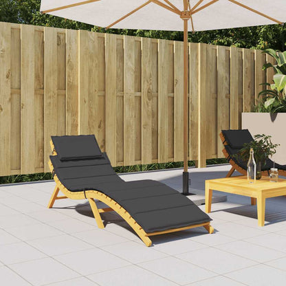 Sun Lounger Cushion 186X58X4Cm Oxford Fabric