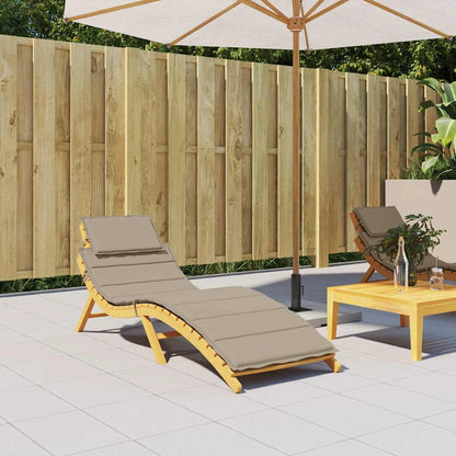 Sun Lounger Cushion 186X58X4Cm Oxford Fabric