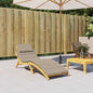 Sun Lounger Cushion 186X58X4Cm Oxford Fabric