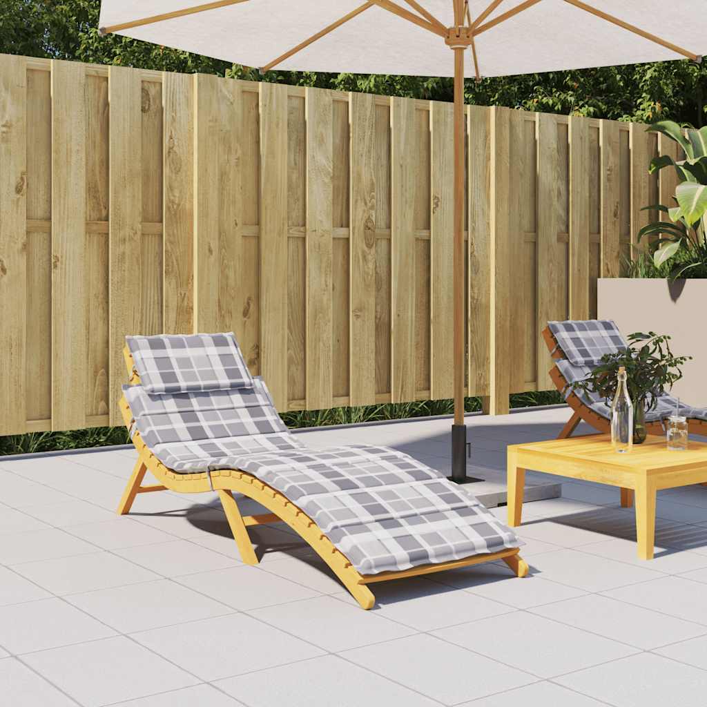 Sun Lounger Cushion 186X58X4Cm Oxford Fabric