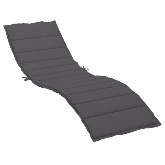Sun Lounger Cushion 200X50X3Cm Oxford Fabric