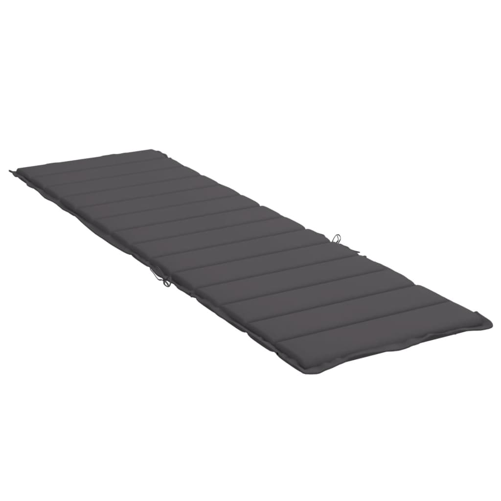 Sun Lounger Cushion 200X50X3Cm Oxford Fabric