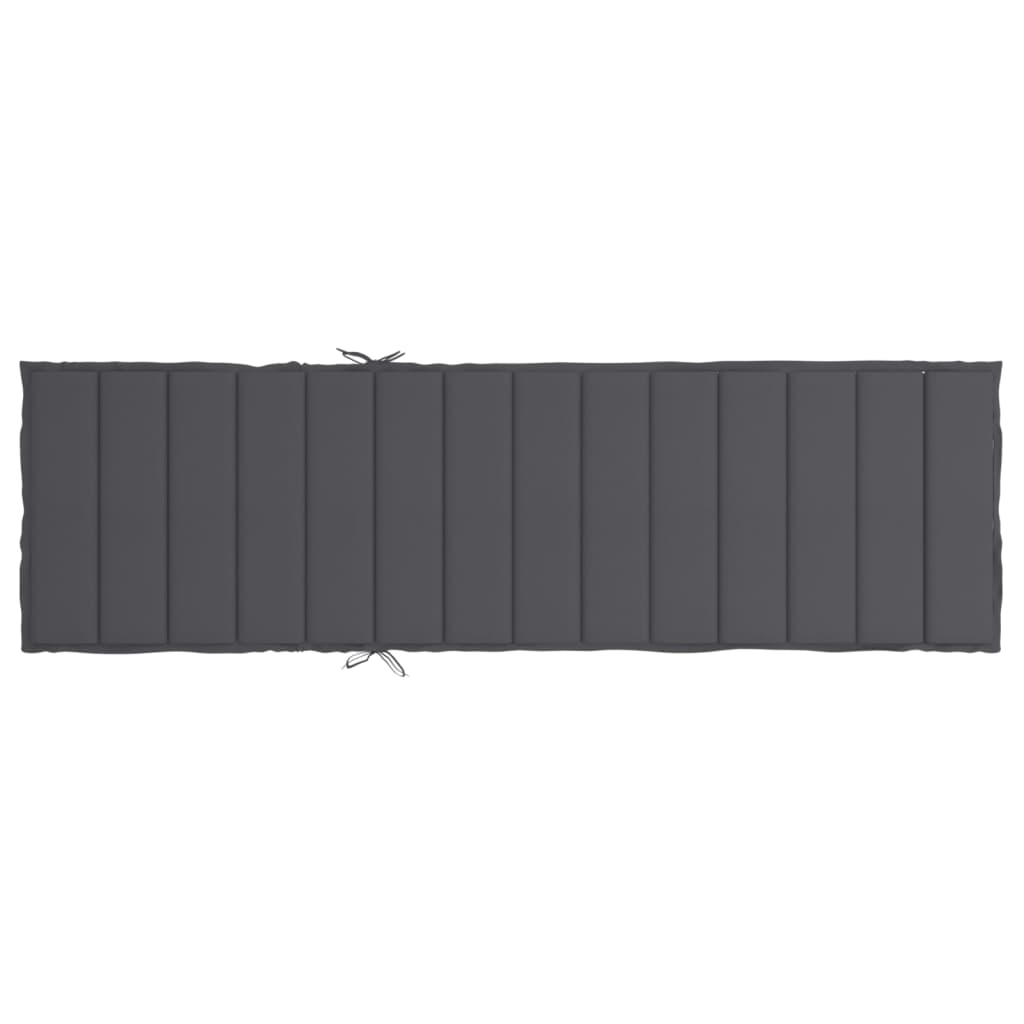 Sun Lounger Cushion 200X50X3Cm Oxford Fabric