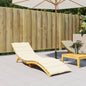 Sun Lounger Cushion 200X50X3Cm Oxford Fabric