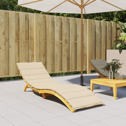 Sun Lounger Cushion 200X50X3Cm Oxford Fabric