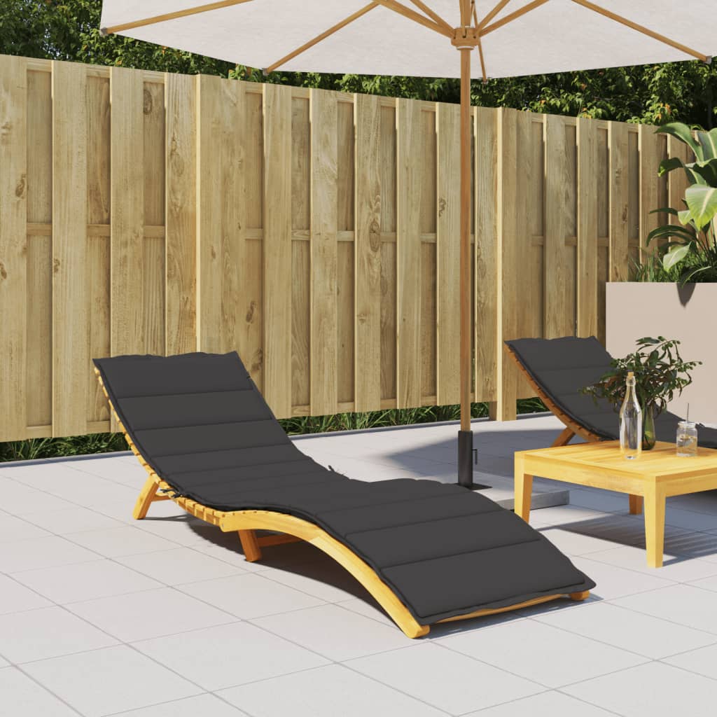 Sun Lounger Cushion 200X50X3Cm Oxford Fabric