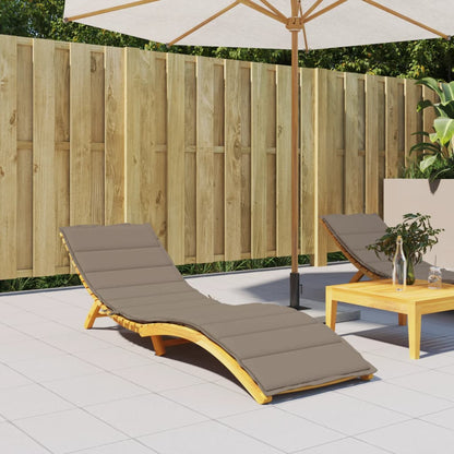 Sun Lounger Cushion 200X50X3Cm Oxford Fabric
