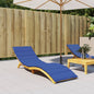 Sun Lounger Cushion 200X50X3Cm Oxford Fabric