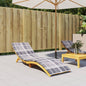 Sun Lounger Cushion 200X50X3Cm Oxford Fabric