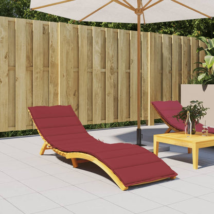 Sun Lounger Cushion 200X50X3Cm Oxford Fabric