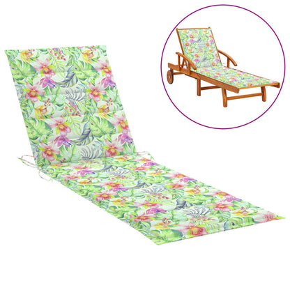 Sun Lounger Cushion 200X50X3Cm Oxford Fabric