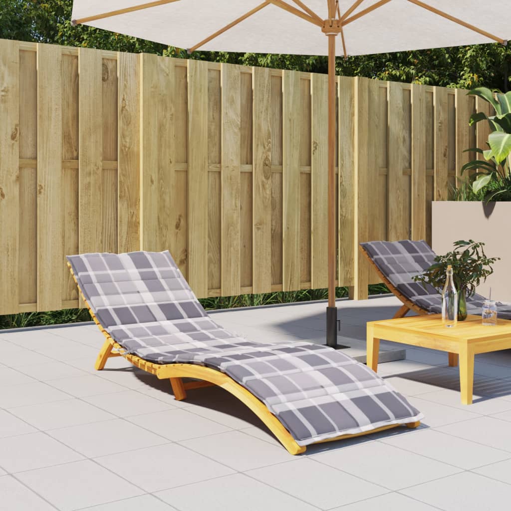 Sun Lounger Cushion 200X50X3Cm Oxford Fabric