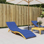 Sun Lounger Cushion 200X50X3Cm Oxford Fabric