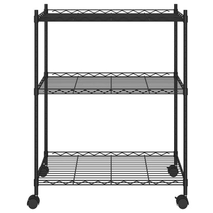 3-Tier Storage Rack With Wheels 150 Kg
