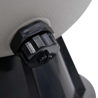 Pool Sand Filter With Side Mount 6-Way Valve Grey
