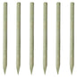 Fence Posts 6 Pcs Wood 150 Cm