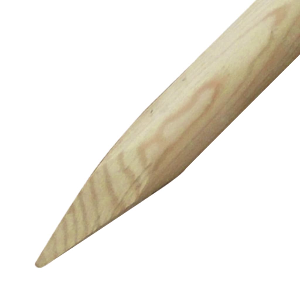 Fence Posts 6 Pcs Wood 170 Cm