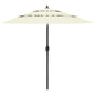 3-Tier Garden Parasol With Aluminium Pole