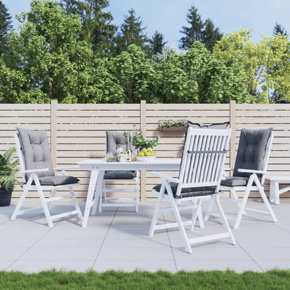Garden Highback Chair Cushions 6 Pcs Fabric