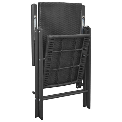 Garden Chairs 4 Pcs Poly Rattan