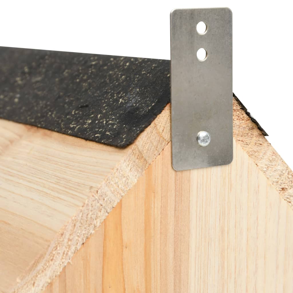 Squirrel House Solid Firwood 26X25X29 Cm