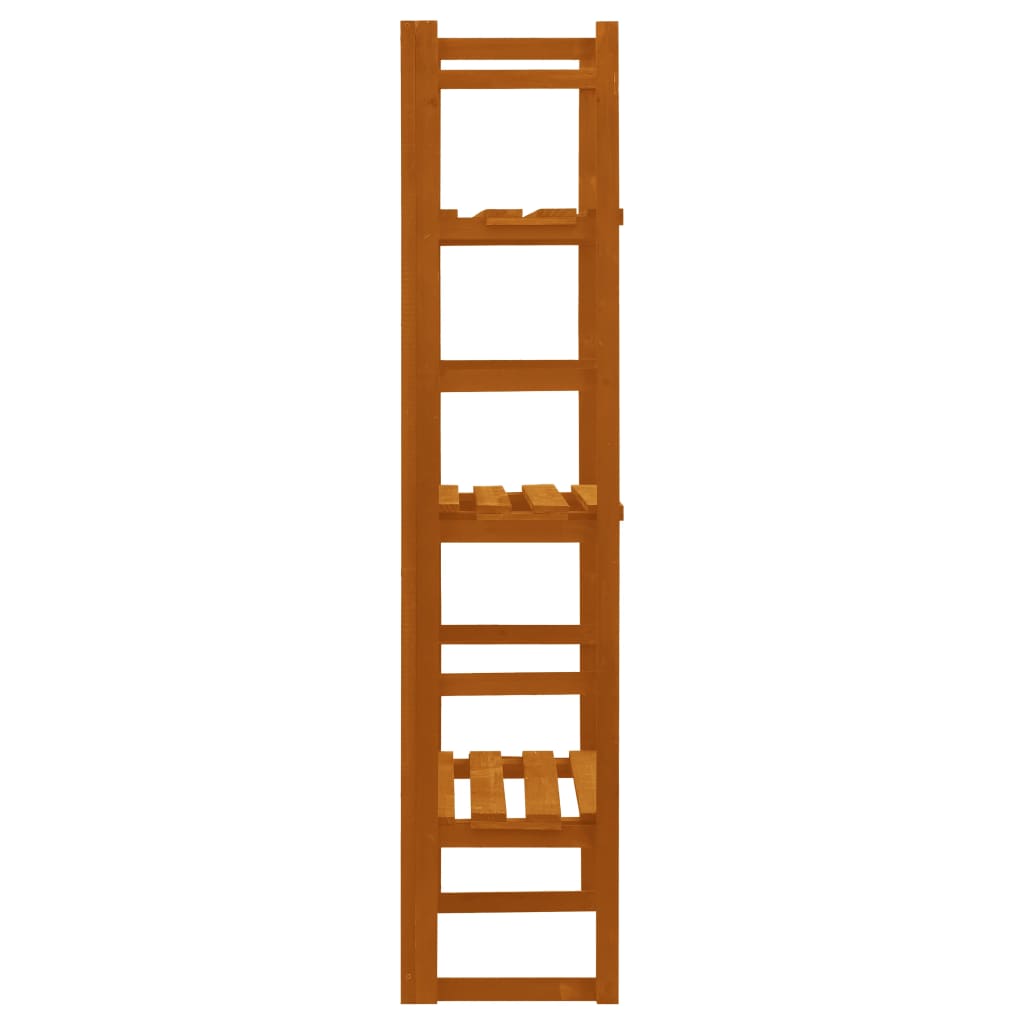 Plant Stand With Trellis 60X30X140 Cm Solid Firwood