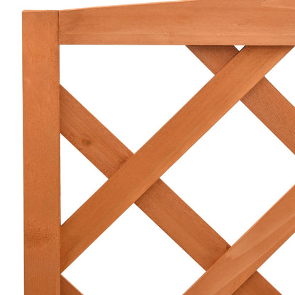 Plant Stand With Trellis 70X42X120 Cm Solid Firwood