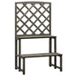 Plant Stand With Trellis 70X42X120 Cm Solid Firwood