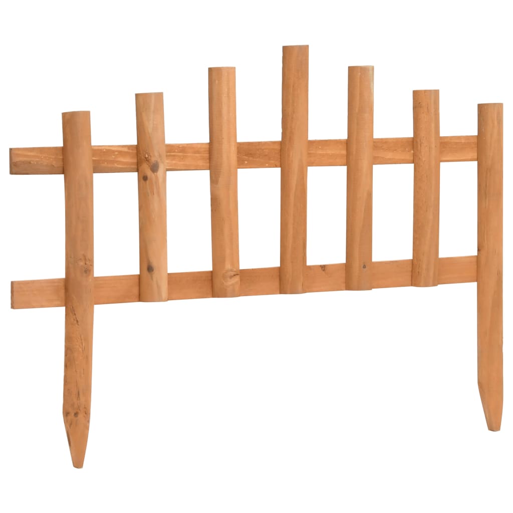 Lawn Edgings 10 Pcs Firwood 4.4 M