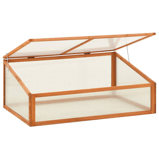Greenhouse 100X65X40 Cm Firwood