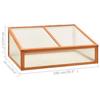 Greenhouse 100X65X40 Cm Firwood