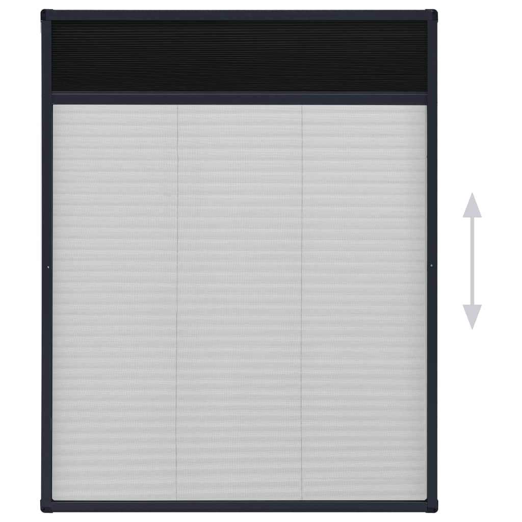 Plisse Insect Screen For Windows Aluminium