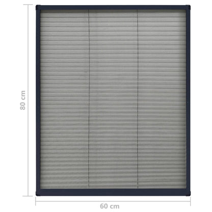 Plisse Insect Screen For Windows Aluminium