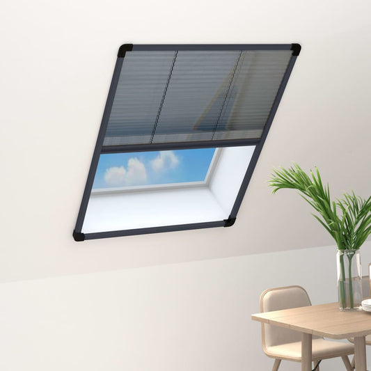 Plisse Insect Screen For Windows Aluminium