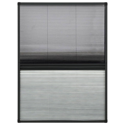 Plisse Insect Screen For Windows Aluminium With Shade